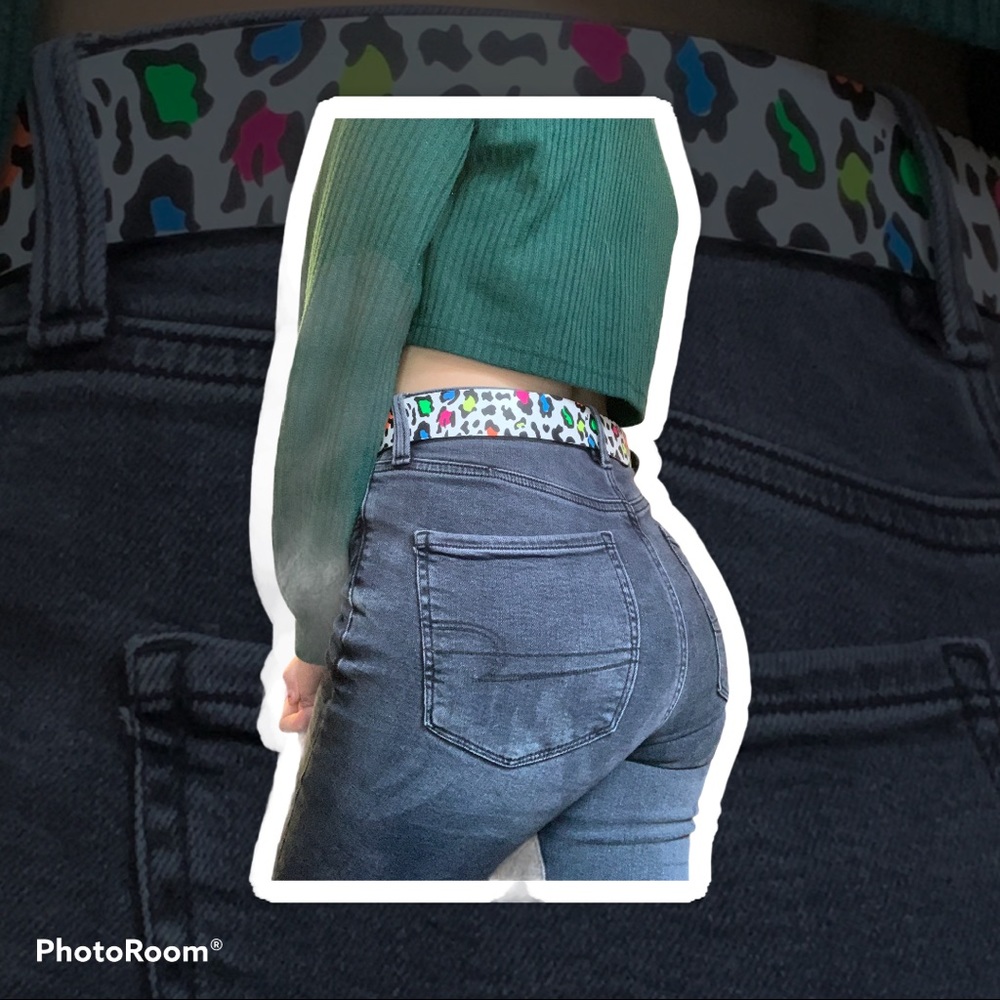 CHEETAH PRINT BELT